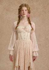 Girl Floral Notes Corset