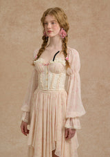 Girl Floral Notes Corset