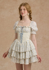 Blue Dollhouse Corset Dress(Short)