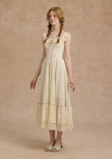 Cream Clove Corset Dress