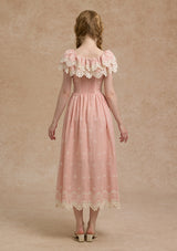 Pink Champagne Corset Dress