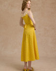 Kleines oranges Kleid