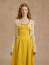 Little Orange Cardigan