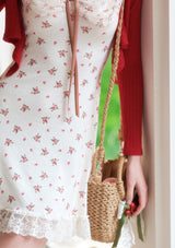 The Little Red Rose Bag