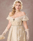 Curve&Plus Starlit Lament Empire Dress