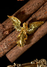 Golden Eagle Athena Brooch