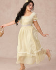 Curve&Plus Yellow Kite Dress