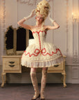 Poem of Bygone Days Puffy Mini Dress
