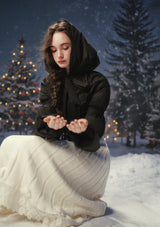 "Little Black Warrior"Down Jacket