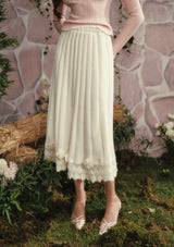 Berry Yogurt Knit Skirt