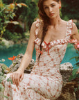 Petite Vase Knit Dress – Pomegranate