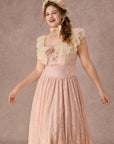 Curve&Plus Countryside Florals Velvet Skirt