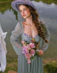Turquoise Siren Corset Dress
