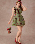 Curve&Plus Berry Basket Dress