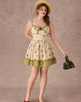 Curve&Plus Wild Cherry Dress(Short)