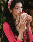 Corn Poppy Cardigan