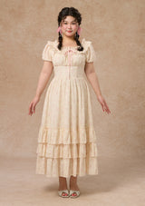 Curve&Plus Flower&Poetry Corset Dress