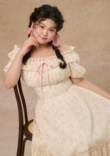 Curve&Plus Flower&Poetry Corset Dress