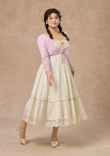 Curve&Plus Cream Clove Cardigan