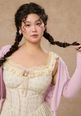 Curve&Plus Cream Clove Dress