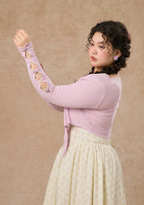 Curve&Plus Cream Clove Cardigan