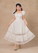 Curve & Plus "Pure White" Cinderella Dress