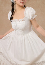 Curve & Plus "Pure White" Cinderella Dress