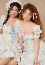 Curve&Plus Blue Dollhouse Corset Dress (Short)