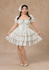 Curve&Plus Blue Dollhouse Corset Dress (Short)