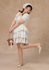 Curve&Plus Blue Dollhouse Corset Dress (Short)