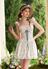 Blueberry Jam Jar Corset Dress