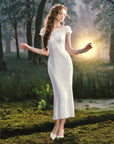 Little White Serpent Dress
