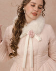 Curve&Plus Powder Snow Rose Puffy Down Jacket (pink)