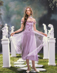 Ode to Purple Iris Dress