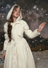 Black&White Warrior Down Coat (White)