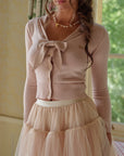 Lundenwic Love Letter Pink Wool Sweater