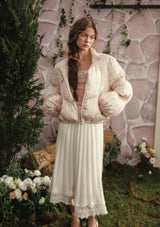 Berry Yogurt Knit Skirt