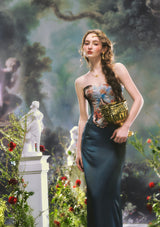 Firenze Green Corset