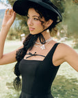 Beyond Campus Black Dress(Long)