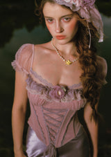 Mulberry Mallow Corset