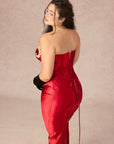 Curve&Plus Queen Kalp Korse Elbise