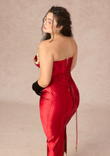 Curve&Plus Queen Heart Corset Dress