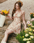 Crimson Berry Rose Dress