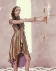 Purple Gold Aria Dress
