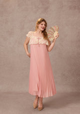 Curve&Plus Honeyed Peach Bloom Dress