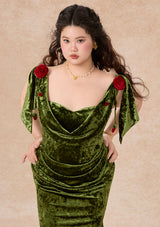 Curve & Plus Greenwood Rose Metamorphosis Dress