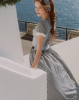 Cottage Girl Diary Navy Skirt