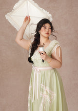 Curve&Plus Green Kite Dress