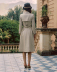 Cream Tea Trench Dress