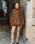 Tartan Majesty Cape Coat